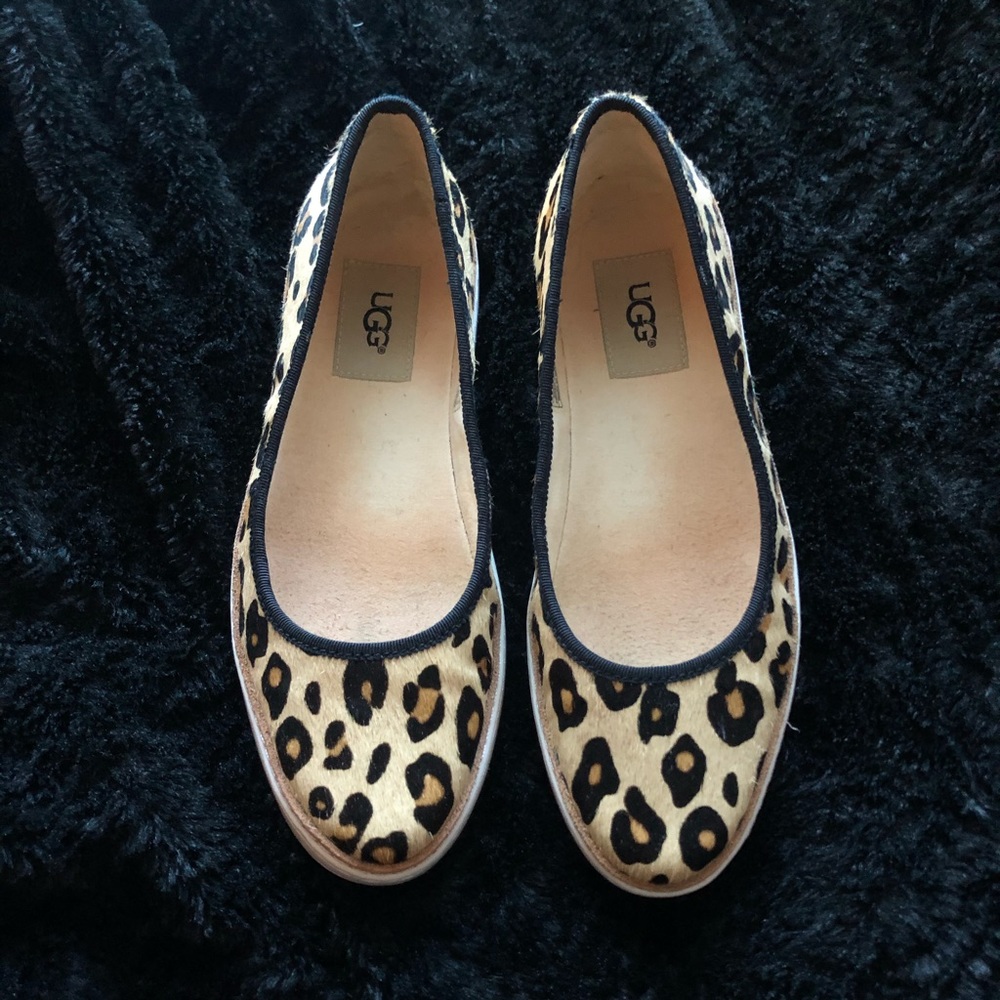 UGG Leopard Flats